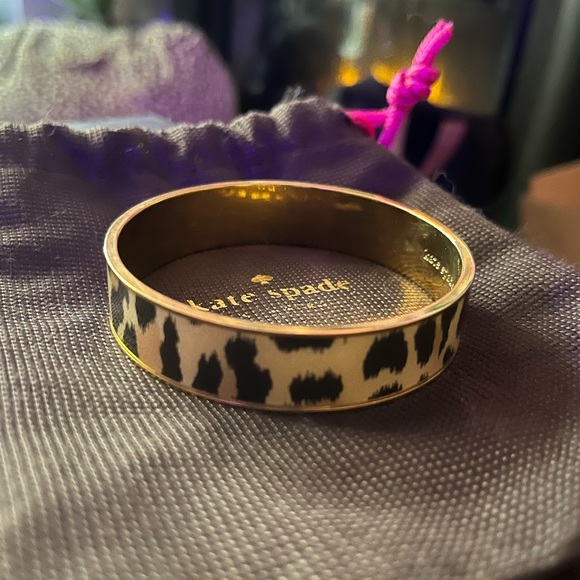 Kate Spade Leopard Bangle Bracelet - Picture 2 of 3